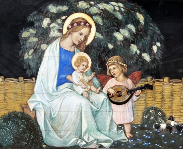Rudolf Schiestl, Maria mit Kind